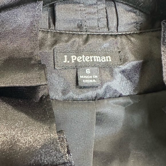 J Peterman Black Velvet Bolero Jacket - Picture 2 of 6